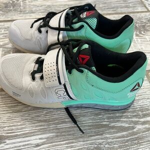 Reebok Mint and White Athletic Shoes Women’s Size 7